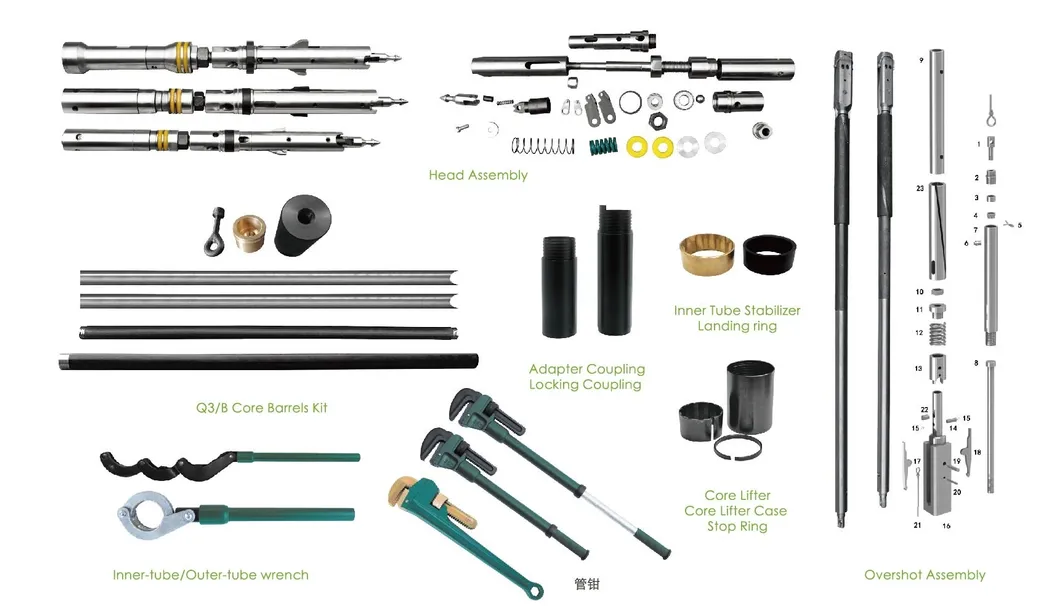 Hq Pq Nq Impregnated Diamond Core Drill Bits for Exploration Coring Drilling