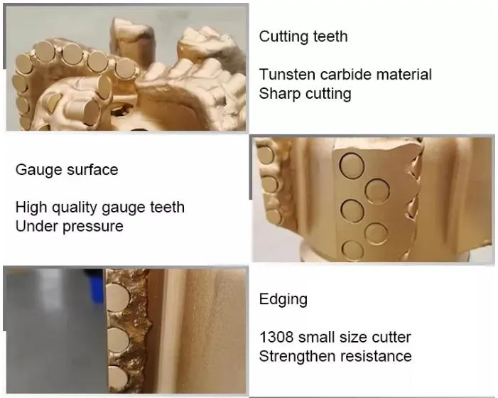 Rock Bit Carbide Bit Water Well Bit Diamond Bit PDC Oil Bit Drill Bit Non-Core Bit Drilling Bit