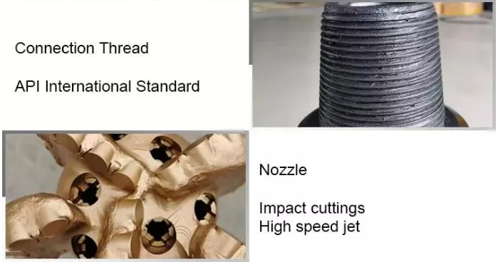 Rock Bit Carbide Bit Water Well Bit Diamond Bit PDC Oil Bit Drill Bit Non-Core Bit Drilling Bit