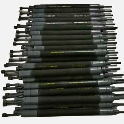 Inflatable rubber grout injection packer borehole seals for grouting water or cement