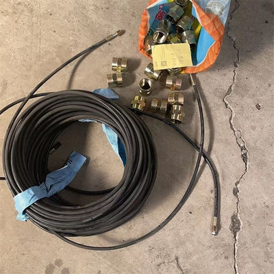 Inflatable rubber grout injection packer borehole seals for grouting water or cement