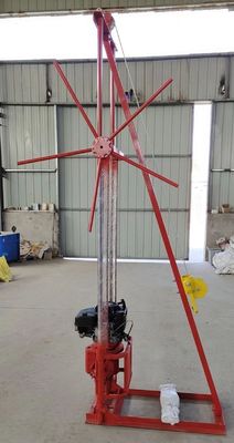 Diamond Bit Vertical Soil Investigation Drilling Rig 30m for Geotechnical Exploration