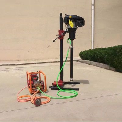 Small Concrete Coring Backpack Sampling Rig Drilling Machine Bench