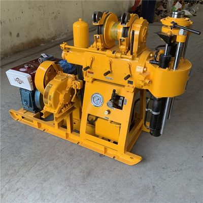 100m Drill Hole Depth Geological Drilling Rig For Basic Engineering Drilling