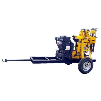 Portable Wheel Mounted Spt Soil Investigation Geotechnical Exploration Core Drilling Rig