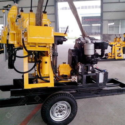 Portable Wheel Mounted Spt Soil Investigation Geotechnical Exploration Core Drilling Rig