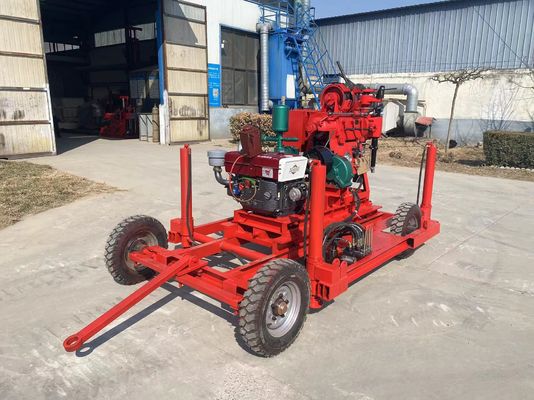 Portable Wheel Trailer Mounted Hydraulic Spt Soil Testing Investigation/Geotechnical Exploration