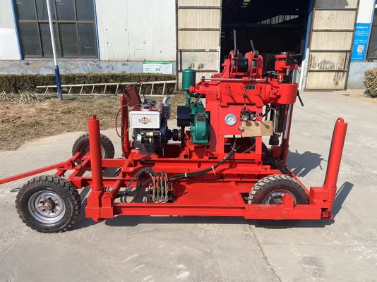 XY-1A Portable Rotation Hydraulic Geotechnical Investigation Core Drilling Rig