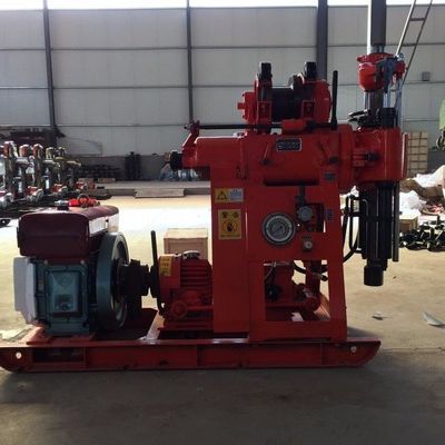 200m Geological Geotechnical Prospecting Hydraulic Core Drilling Rig/Diesel Engine Geological Investigation Diamond Core Drilling Rig