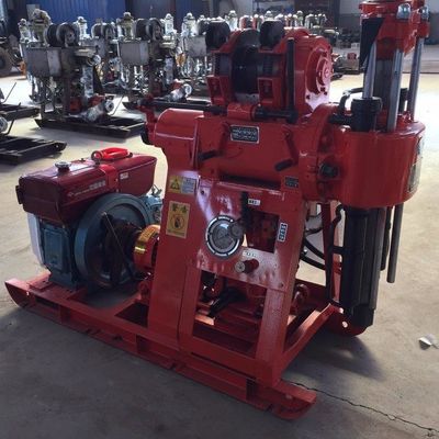 200m Geological Geotechnical Prospecting Hydraulic Core Drilling Rig/Diesel Engine Geological Investigation Diamond Core Drilling Rig