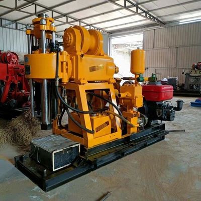 200m Geological Geotechnical Prospecting Hydraulic Core Drilling Rig/Diesel Engine Geological Investigation Diamond Core Drilling Rig