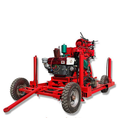 Wheeled Portable Drilling Rig For Highway And Railway Geological Exploration