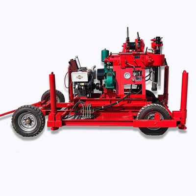 Wheeled Portable Drilling Rig For Highway And Railway Geological Exploration
