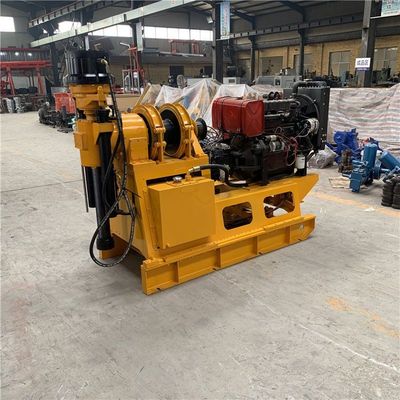 XY-2 Geological Hydraulic Core Drilling Rig With Vertical Shaft