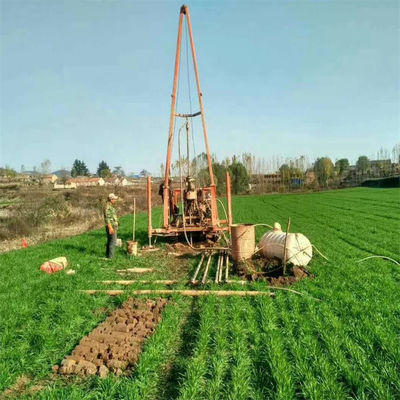 Portable Wheel Mounted Spt Soil Investigation Geotechnical Exploration Core Drilling Rig