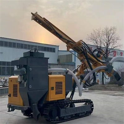 Mining Blast Hole / Mine DTH Drilling Rig 176Kw With DC Motor