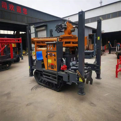 DTH Hammer Blast Hole Drill Rigs Crawler Mounted Open Air Split Type