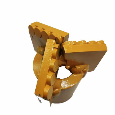 Three-Wing Conventional Scraper Non-Coring Drill Strong Wear-Resistant Mining Bits