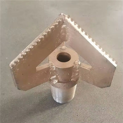 Three Wing Alloy Scraper Drill Bit for Soft Formation Well Drilling
