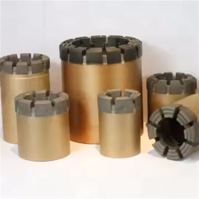 AQ BQ NQ HQ PQ Impregnated Diamond Core Bits For Exploration Wireline Drilling