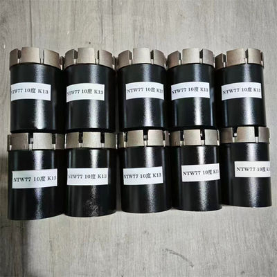 Wire Line Impregnated Diamond Core Bits AQ BQ NQ HQ PQ For Geological Mineral Exploration
