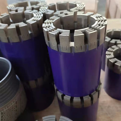 Aq Bq Nq Hq Hq Pq Turbo Profile Core Diamond Drill Bit for Geological Core Drilling