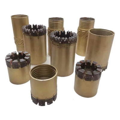 AQ BQ NQ HQ PQ Impregnated Diamond Core Bits For Exploration Wireline Drilling