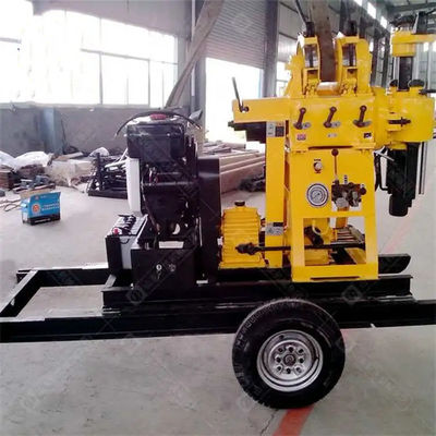 Portable Hydraulic Rock Borehole / Soil Testing Core Drilling Machine (XY-100)