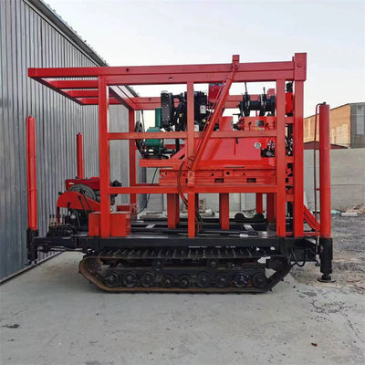 Xy-150 Hydraulic Crawler Mounted Mud Pump Core Drilling Rig For Geotechnical Drill