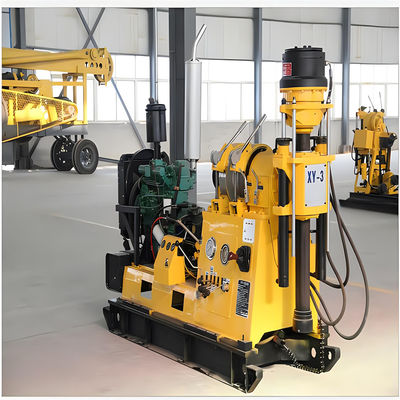 XY-3 Hydraulic Core Drilling Machine 600m Rope Core Extraction Machine Deep Hole Wheel Rock Drilling and Core Extraction Equipment