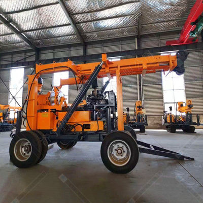 400-600m Wheel Trailer Mounted Geotechnical Exploration Core Drilling Rig (XYX-3)