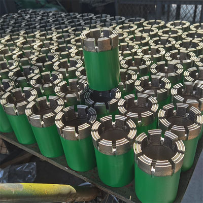 HQ Impregnated Diamond Core Drill Bit For Drilling Hard Dense Formations