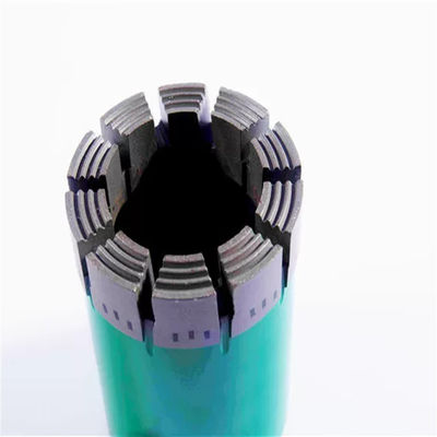 HQ Impregnated Diamond Core Drill Bit For Drilling Hard Dense Formations