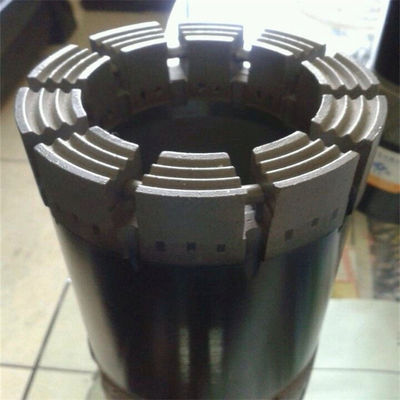 NQ Impregnated Diamond Core Bit For Drilling Hard Dense Formations