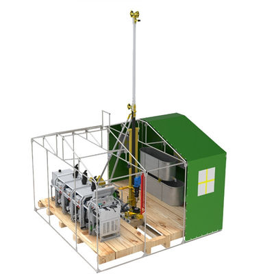 Modular Hydraulic Rock Core Drill Rig Lightweight For Remote Area Drilling
