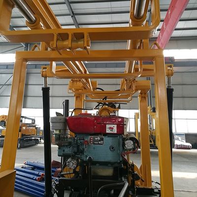 Self Propelled Hydraulic Crawler Drilling Rig For High Speed Rail Exploration