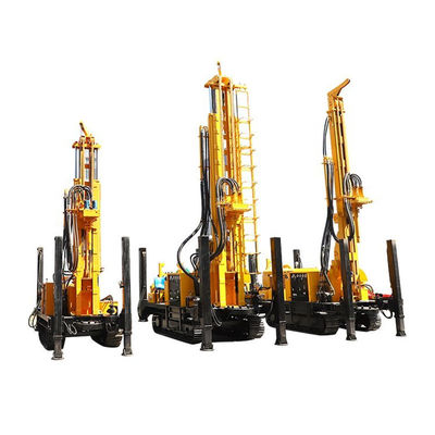 JDL-350 Rotary Wireline Mineral Exploration Drilling Rig Crawler Mounted Top Drive