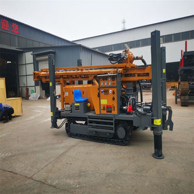 JDL-350 Rotary Wireline Mineral Exploration Drilling Rig Crawler Mounted Top Drive