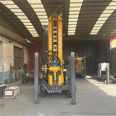 JDL-350 Top Drive Rotary Wireline Core Drilling Machine Crawler Mounted for Mineral Exploration Survey