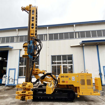 JDL-350 Top Drive Rotary Wireline Core Drilling Machine Crawler Mounted for Mineral Exploration Survey