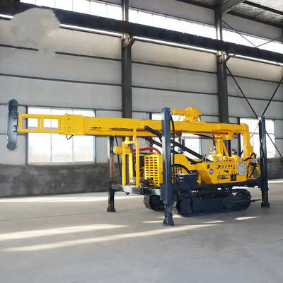 JDL-350 Top Drive Rotary Wireline Core Drilling Machine Crawler Mounted for Mineral Exploration Survey