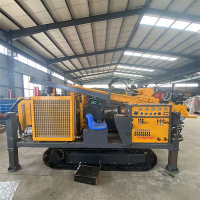 JDL-350 Top Drive Rotary Wireline Core Drilling Machine Crawler Mounted for Mineral Exploration Survey
