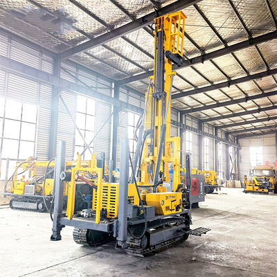 JDL-350 Top Drive Rotary Wireline Core Drilling Machine Crawler Mounted for Mineral Exploration Survey