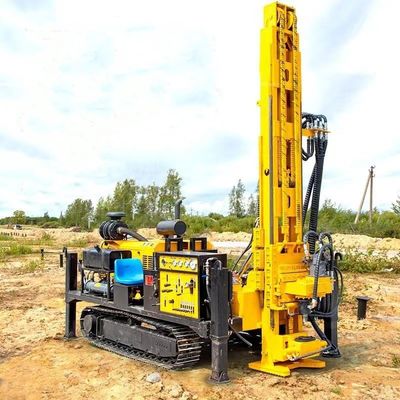 JDL-350 Top Drive Rotary Wireline Core Drilling Machine Crawler Mounted for Mineral Exploration Survey