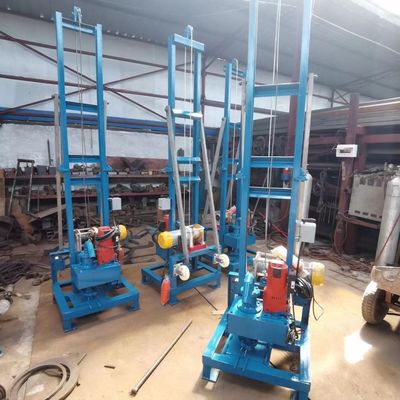 Household electric water well drilling rig Easy to operate water drilling equipment