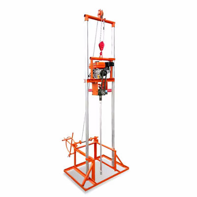 80 Meter Multifunctional Gasoline Diesel Water Well Drilling Rig, Irrigation Machinery, Easy to Operate