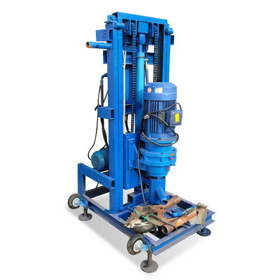 0-100M Small Electro-hydraulic Lifting Water Well Drilling Rig Suitable for Household Small Projects