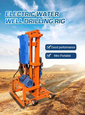 80 Meter Household Farm Water Well Drilling Rig is Easy to Operate
