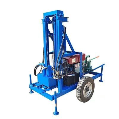 Small Diesel Water Well Drilling Rig Hydraulic 100m 150m 200m Water Well Drilling Machine