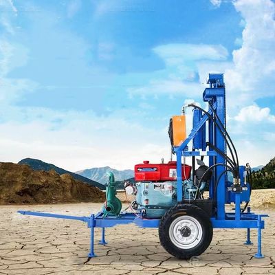 22HP Diesel Engine Well Drilling Rig Tractor Mounted Water Drilling Machine